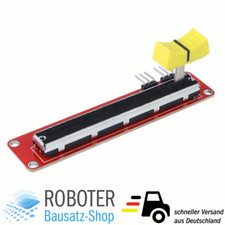 10K Linear Poti / Schiebepotentiometer 2-fach für Raspberry, Arduino, ...