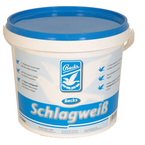Backs schlagweiß liter - schlagweiß,