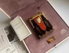 S.T. Dupont Jeroboam Tischfeuerzeug Maharadjah-Serie 90er Limitiert Fullset RAR