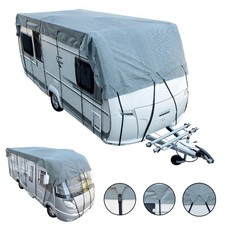 Dachschutzplane 300cm breit für Wohnwagen und Reisemobil Länge 8m