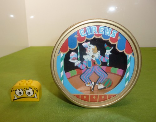 Vintage cirkus clown kleine - vintage, -kleine