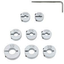 9tlg/Set Tiefenanschlag Kragen Fest Bohrer Bithalter Handwerkzeuge Praktisch