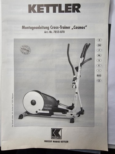 Crosstrainer kettler cosmos - kettler,