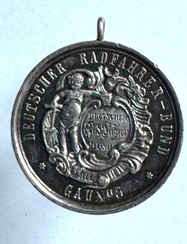Medaille deutscher radfahrer - medaille,