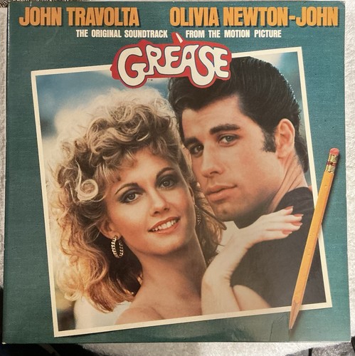 John travolta records grease - john,