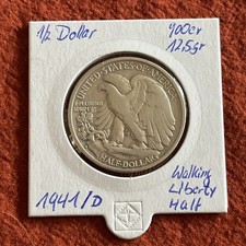 Silber Münze 1/2 Dollar