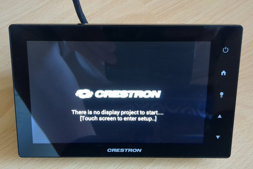 Crestron touchpanel - crestron,