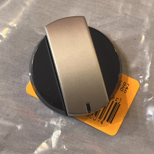 Drehknopf schwarz silber - schwarz/silber,