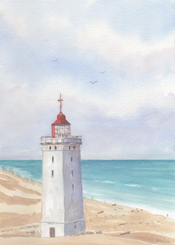 Original aquarell - original,