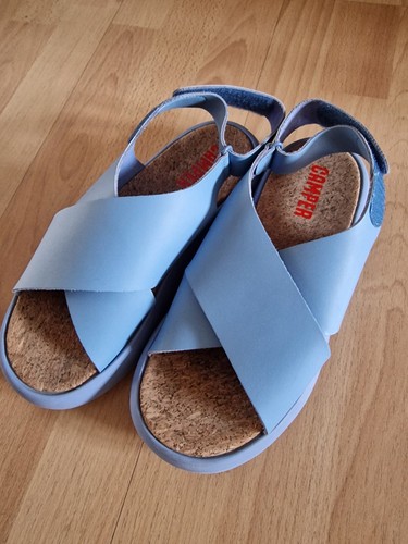 Camper sandalen leder blau - sandalen,