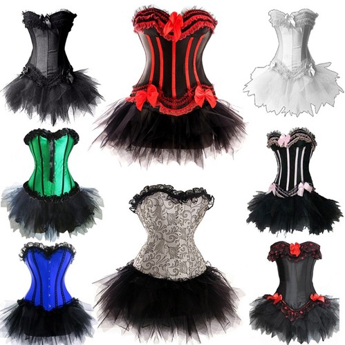 Burlesque moulin rouge korsett - rouge,