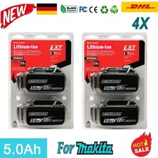 4X Original 18V/5,0Ah Akku
