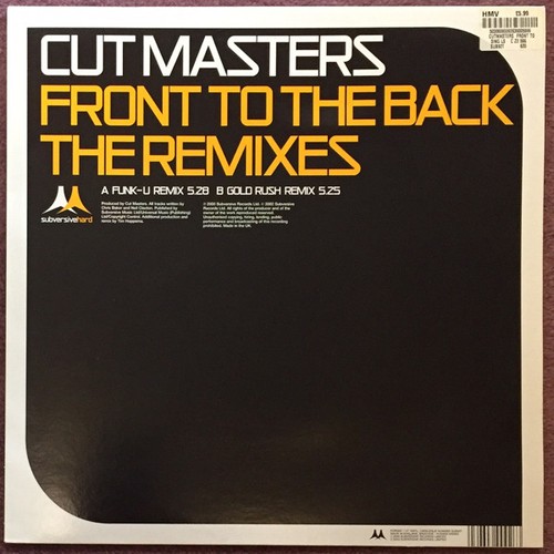 Cut masters front to the - masters,