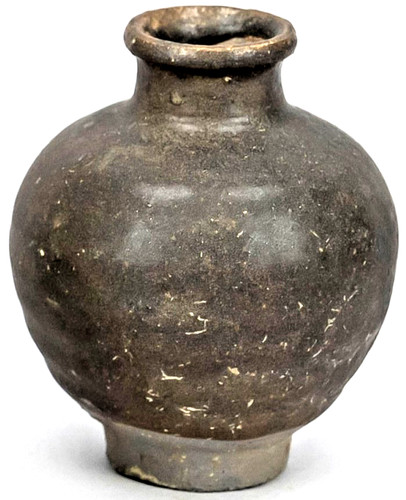 Kleine china steinzeug vase - steinzeug-vase, |