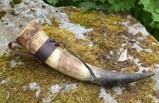 Trinkhorn 0,7L natur rau mit