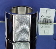 Swarovski 1096435 Windlicht Teelicht Kristall Silber Kerzenhalter Ambiray OVP