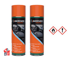 (2x) BERNER Schaumreiniger X-in-1 Multischaumreiniger KFZ Innenreinigung Auto
