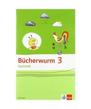 Bücherwurm Sachheft. Arbeitsheft 3. Schuljahr für Thüringen