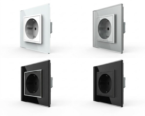 Livolo design glas steckdosen - design,