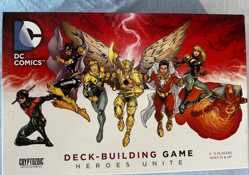 Comics deck building game - deck-building,