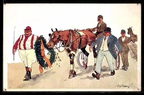 Künstler fritz - künstler-ak,
