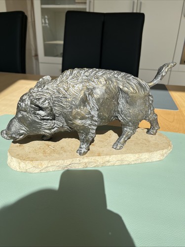 Wildschwein broncefigur x - wildschwein, (30