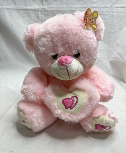 Rosa teddybär kuscheltier mit - kuscheltier,