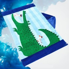  Kapuzenhandtuch Strandwickel Kinder Kinder Großer Poncho Kapuzenbad Badetuch