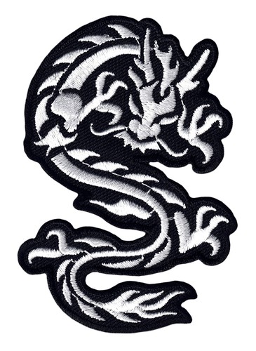 Ab19 drache schwarz weiß - schwarz,