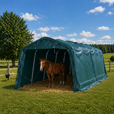 Pferdezelt Weidezelt 3,3x8 m