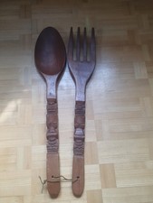 55 cm löffel gabel Holz