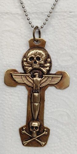 Kreuz totenkopf reichsadler - kreuz,