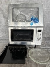 PKM Einbau Mikrowelle mit Grill Microwelle MW800.8-20G-EB Edelstahl 800 W 20L