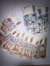 Italienische Lire 40.000 Lire