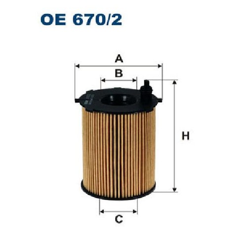 Filtron ölfilter 24857115 - Ölfilter,