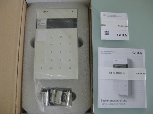 Gira bedieneinheit funk alarm - gira,