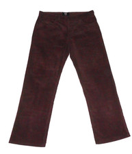 GARDEUR HERREN CORD JEANS STRETCH CLIFF 36/32 BORDEAUX CORD-HOSE KORD W.36  52