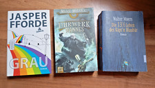 Moers Fforde Die 13 1/2 Leben des Käpt'n Blaubär Grau Fall Uhrwerkmannes Paket 