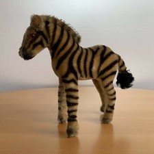STEIFF Zebra stehend, Mohair