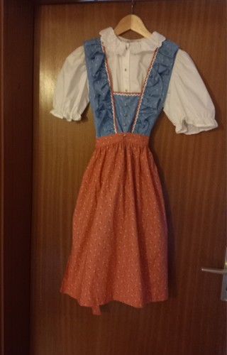Dirndl trachtenkleid bluse - +,