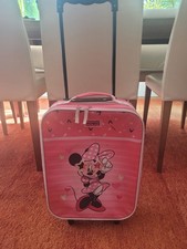Disney Minnie Mouse Koffer Trolley Kinder Mädchen Kinderkoffer Micky Maus