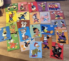 Disney Aufkleber /  "Micky Maus Klub" /  23-teilig, komplett, hohe Qualität 