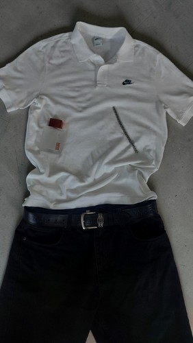 Weißen nike polo shirt - weißen, polo-shirt