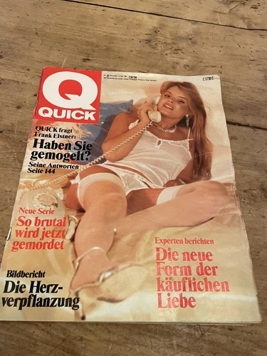 Quick zeitschrift magazin - quick,