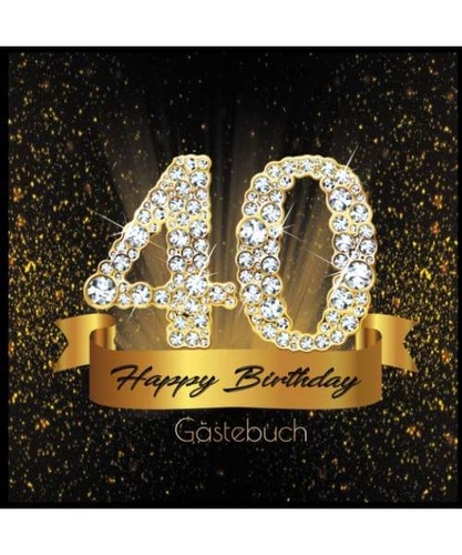 Happy birthday gästebuch - happy,