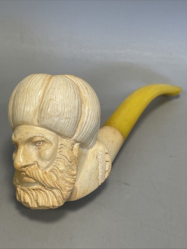 Meerschaumpfeife türkenkopf - meerschaumpfeife,