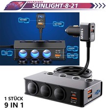 Fach zigarettenanzünder 12v - 3-fach,