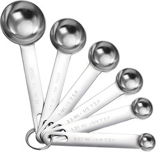 6 Stück Messlöffel-Set