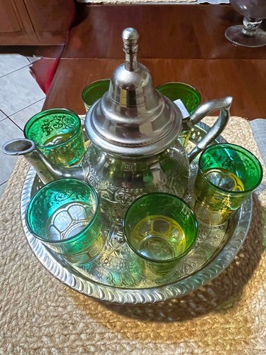 Marokkanische teekanne - teekanne, in