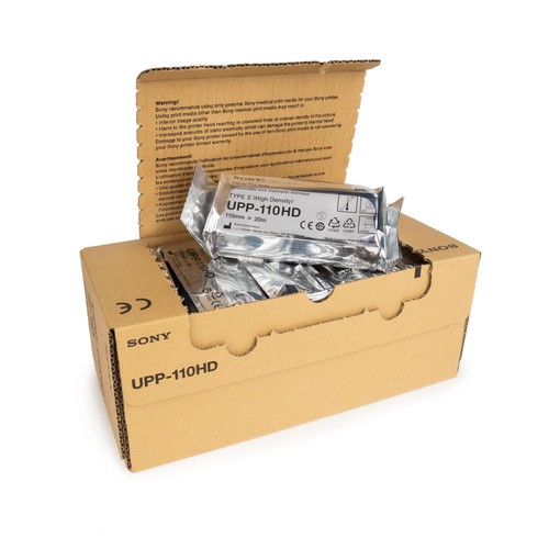10x sony upp - sony, druckpapier